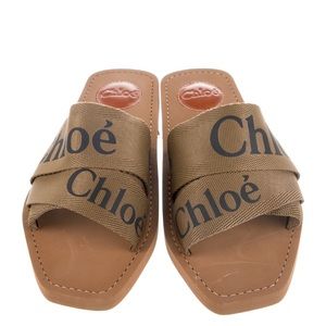 Chloé graphic print sandals